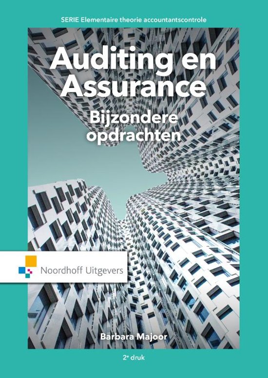 Elementaire theorie accountantscontrole - Auditing en Assurance