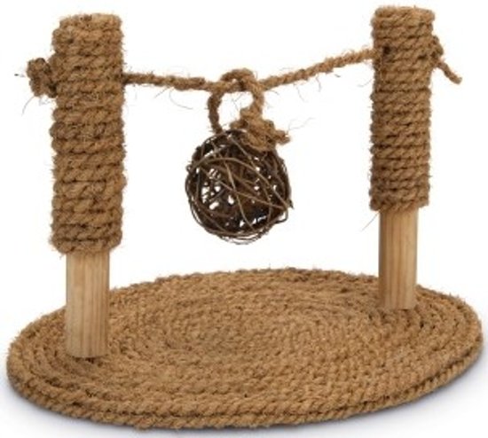 Beeztees knaagdierspeelgoed Coconut Rope speelbrug