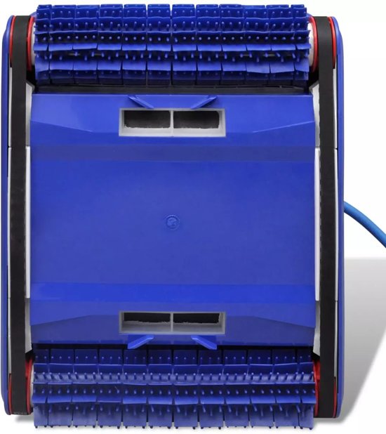 vidaXL Zwembad robot stofzuiger (Rood/Blauw)