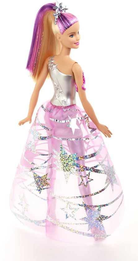 Barbie Star Light Avontuur Barbie In Sterrenjurk - Barbiepop