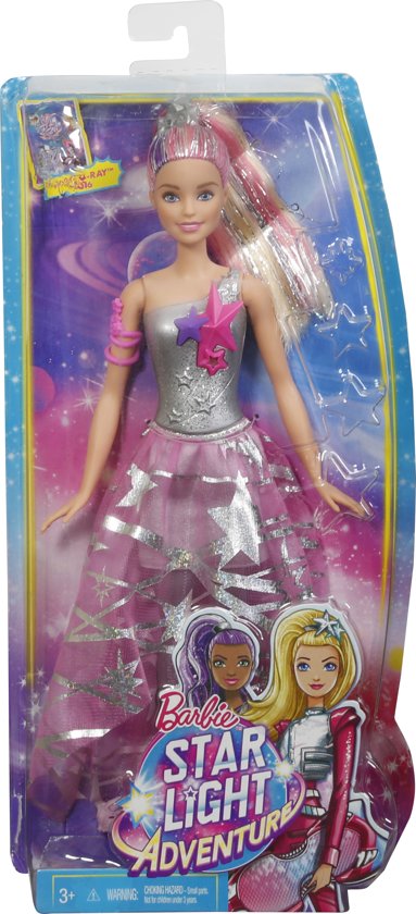 Barbie Star Light Avontuur Barbie In Sterrenjurk - Barbiepop