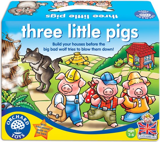 Afbeelding van het spel Orchard Toys De Drie Biggetjes