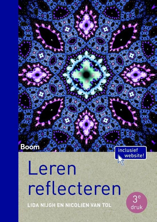 Samenvatting van het boek 'Leren reflecteren'.  Nijgh, L. & Tol, N. van (2017). Leren reflecteren (3de druk). Amsterdam: Boom. ISBN: 9789089539953
