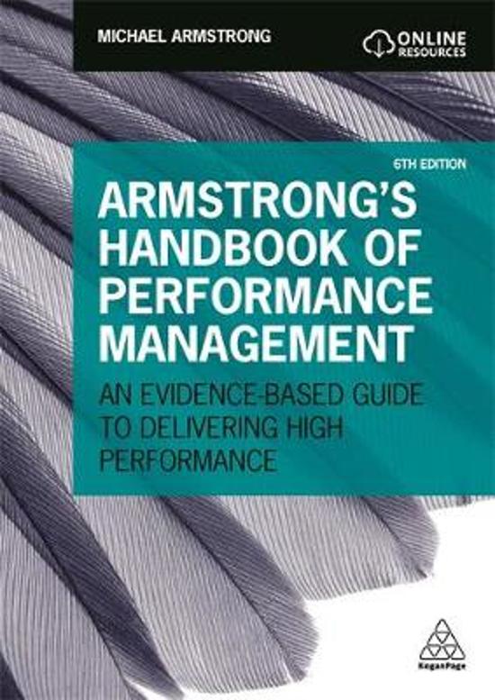 Armstrong\'s Handbook of Performance Management