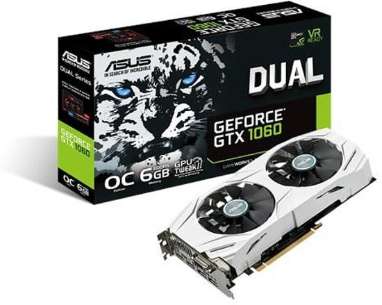 Asus GeForce Dual GTX 1060 6G