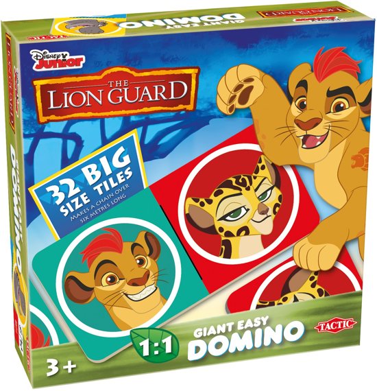 Afbeelding van het spel Tactic Domino Spel Lion Guard Giant Easy