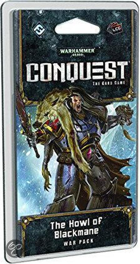 Afbeelding van het spel Warhammer 40K Conquest LCG The Howl of Blackmane - Uitbreiding - Kaartspel
