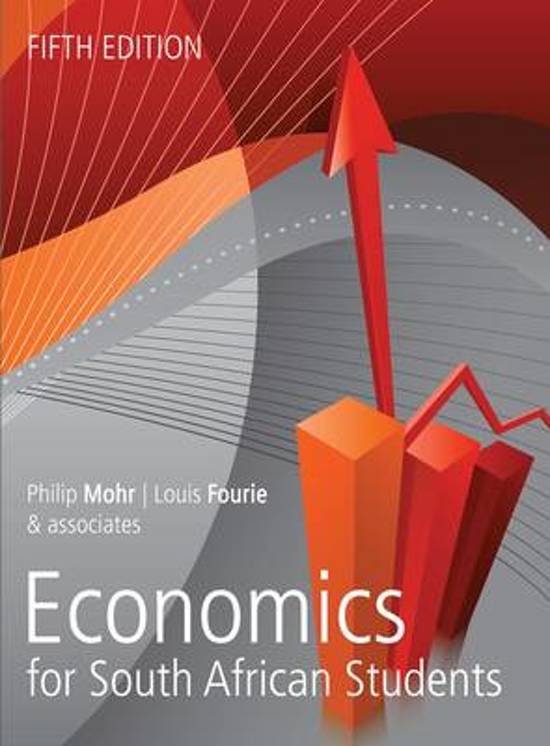 Summary of Microeconomics:  Economics for South African Students, ISBN: 9780627033421  ECS1501