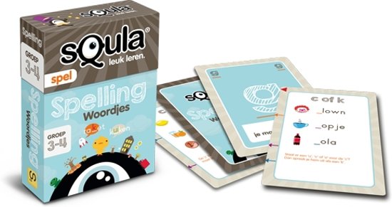 Afbeelding van het spel Spel Squla Spelling Kaartspel
