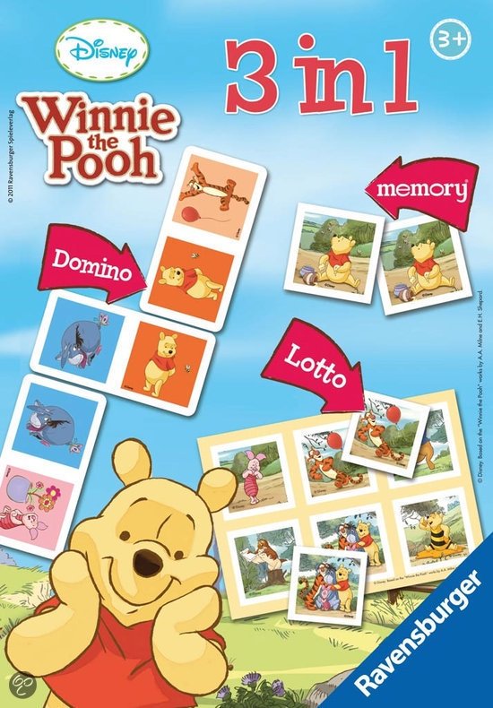 Afbeelding van het spel Winnie de Poeh 3 Games in 1