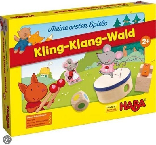 Afbeelding van het spel Spel - Mijn eerste spel - Klin-Klang-bos (Nederlands) = Duits 4665 - Frans 5571
