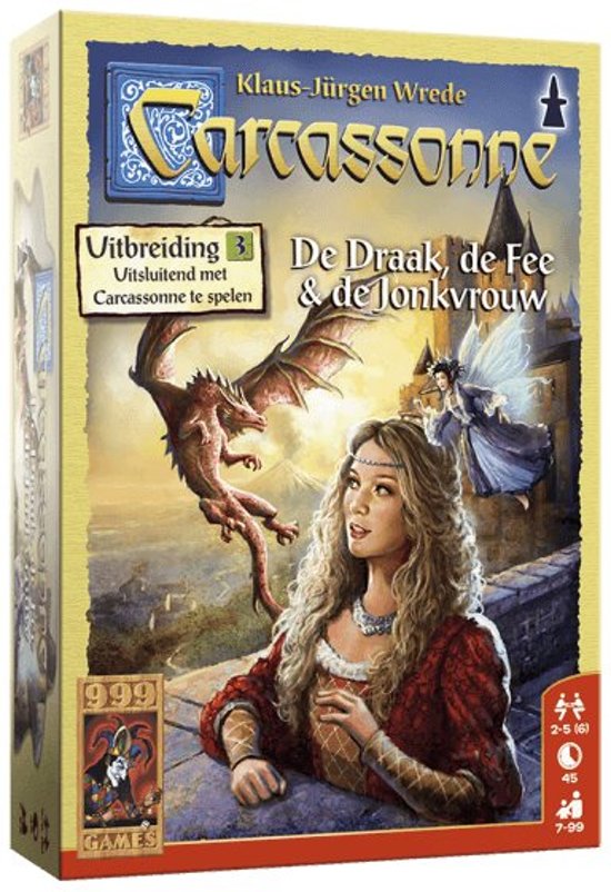 Carcassonne: De Draak, de Fee en de Jonkvrouw Bordspel