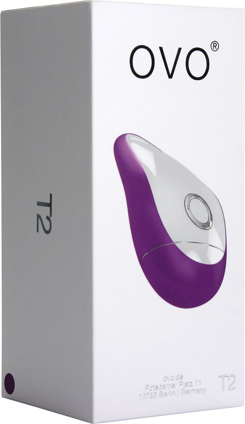 Ovo Stimulator T2 Violet/White