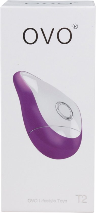 Ovo Stimulator T2 Violet/White