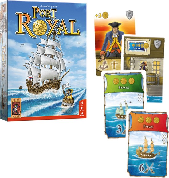 Thumbnail van een extra afbeelding van het spel Port Royal - Bordspel