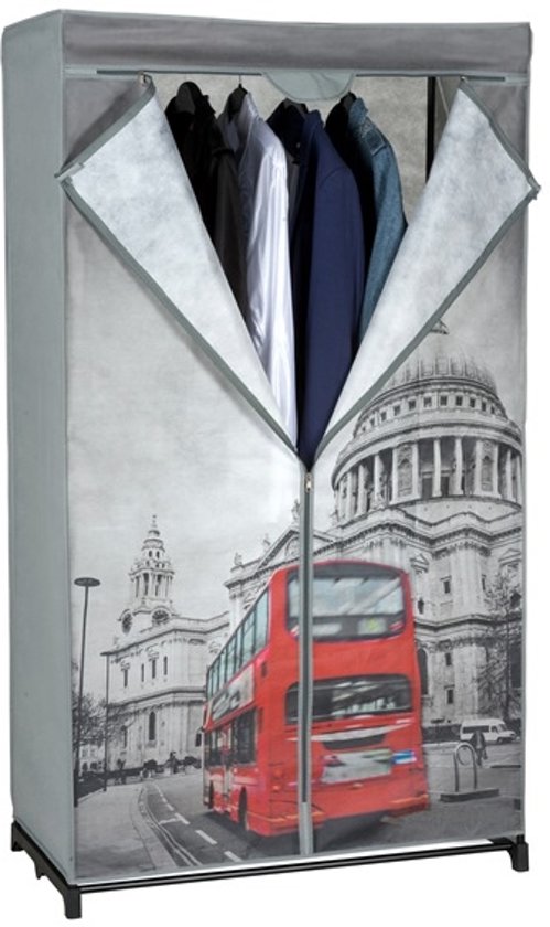 Garderobe hangkast - London - 87x45x156cm