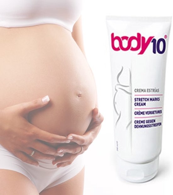 Foto van Body10 Crème tegen Zwangerschapsstriemen 200 ml