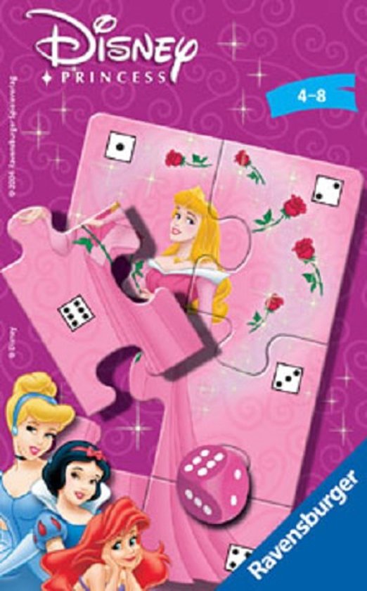 Afbeelding van het spel Ravensburger Disney Princess Dobbelpuzzel