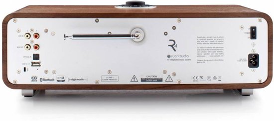 Ruark Audio R4 MK3 - DAB+ Radio - CD speler - Bluetooth - Walnoot