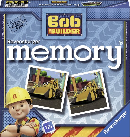 Afbeelding van het spel Ravensburger Bob de bouwer memory®