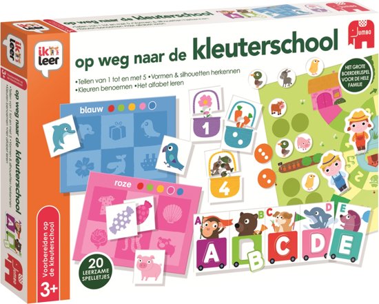 Afbeelding van het spel Ik Leer Op weg naar de kleuterschool België - Educatief Spel