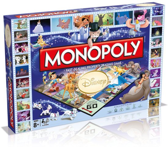 Afbeelding van het spel Monopoly Disney Classic - Bordspel - Engelstalig