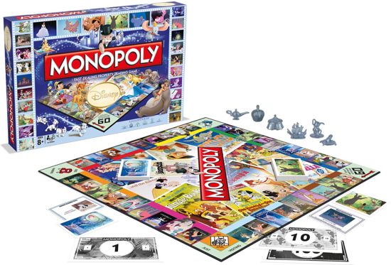 Thumbnail van een extra afbeelding van het spel Monopoly Disney Classic - Bordspel - Engelstalig