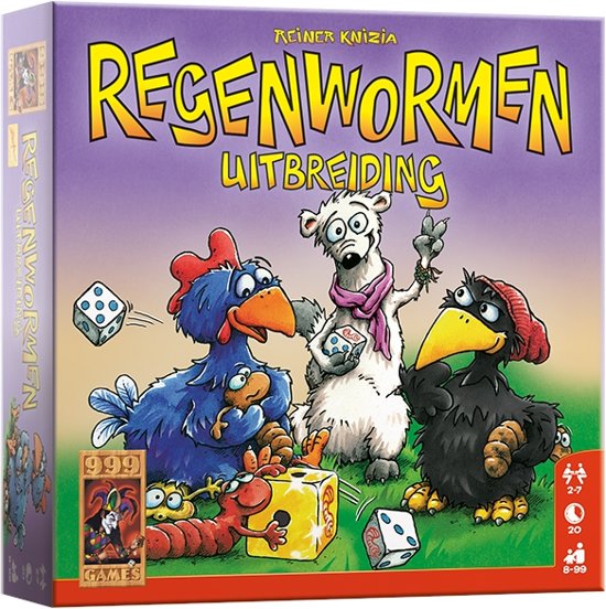 Afbeelding van het spel Regenwormen Uitbreiding Dobbelspel