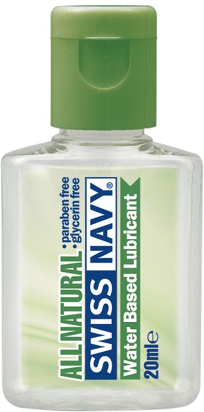 Swiss Navy All Natural Glijmiddel - 20ML