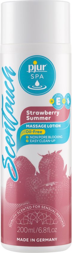 Pjur SPA Scentouch Massagelotion - Strawberry Summer - 200 ml