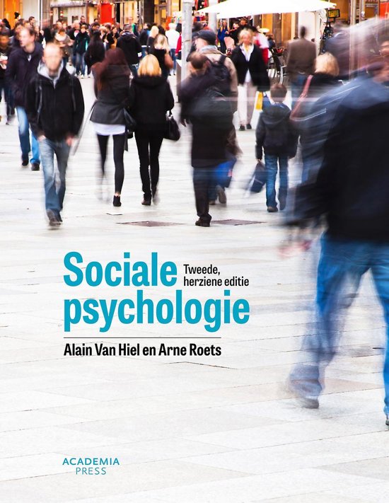 Samenvatting Sociale Psychologie 2021-2022 (GESLAAGD)