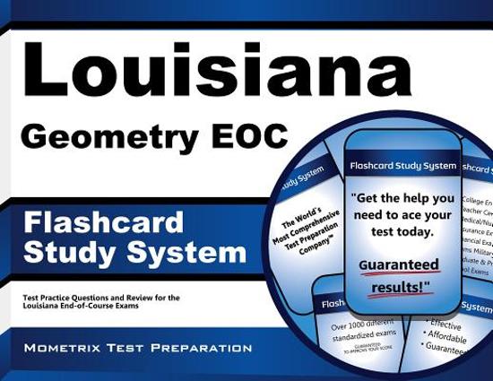 Afbeelding van het spel Louisiana Geometry Eoc Flashcard Study System