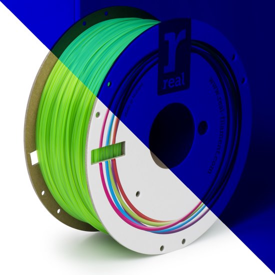 REAL Filament PLA fluoriserend groen 1.75mm (1kg)