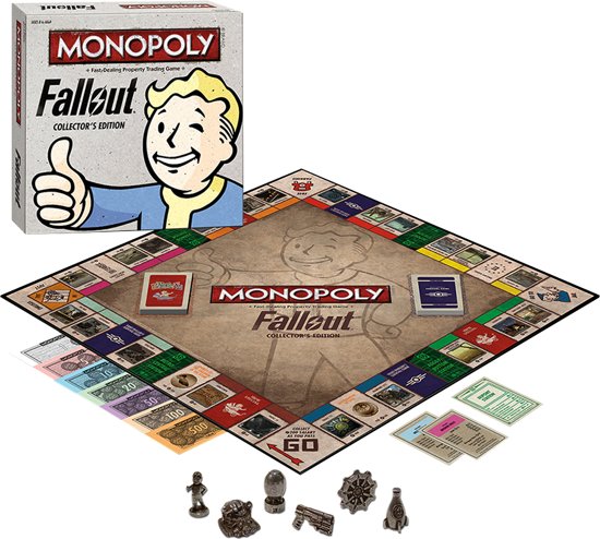 Thumbnail van een extra afbeelding van het spel Monopoly Fallout - Bordspel