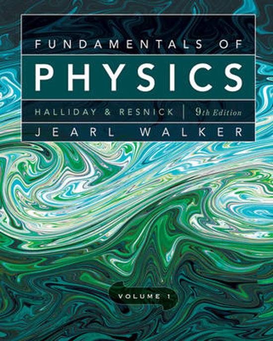 Apuntes Física I  Fundamentals of Physics: Cinemática de la Partícula