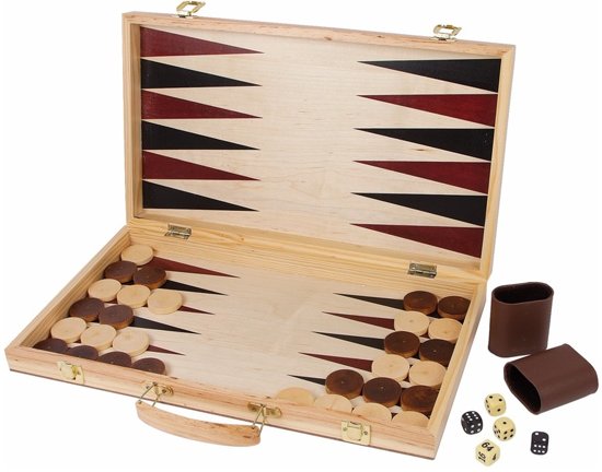 Schaak en Backgammon koffer