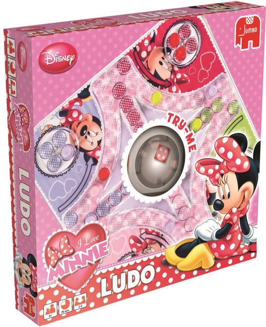 Afbeelding van het spel Minnie Pop-It Ludo - Bordspel