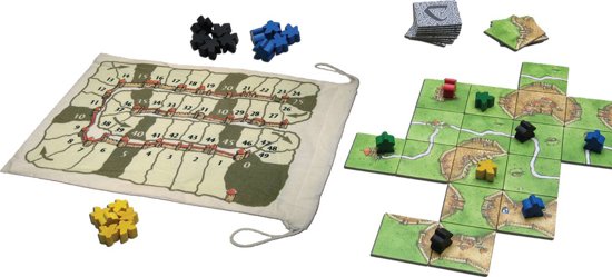 Thumbnail van een extra afbeelding van het spel Carcassonne - Reisspel