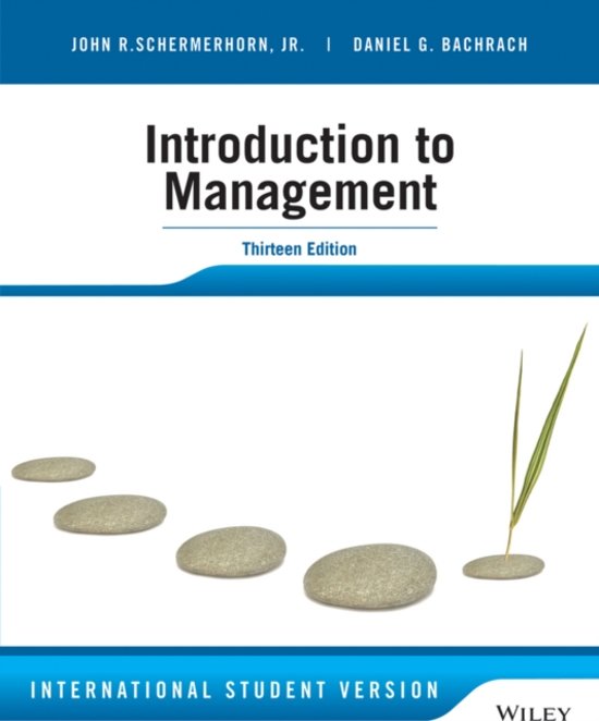 Introduction to management, Chapter 5