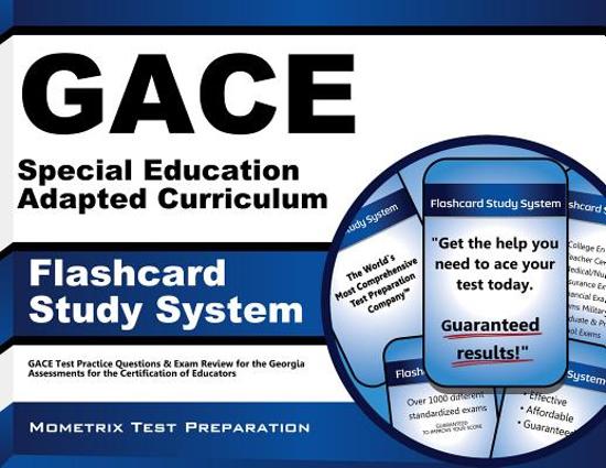 Afbeelding van het spel Gace Special Education Adapted Curriculum Flashcard Study System