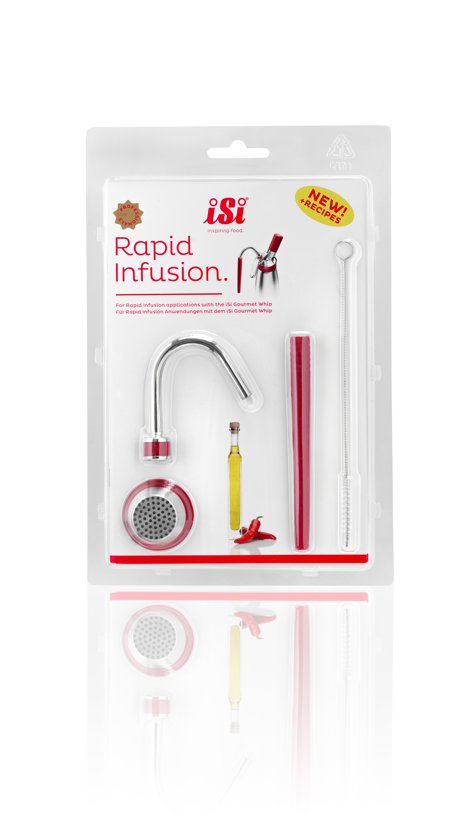 iSi Rapid Infusion Gourmet Whip Starterset 7-delig