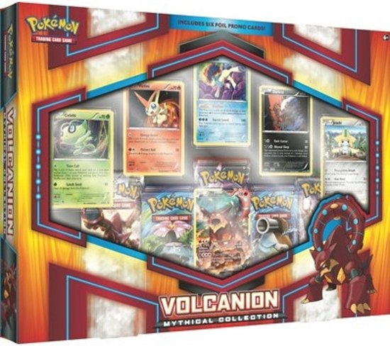 Afbeelding van het spel Pokémon Mythical Collection: Volcanion Verzamelkaarten