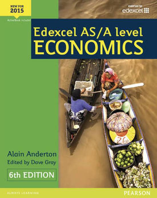 Edexcel AS/A level Eco 6th edition Student Book  