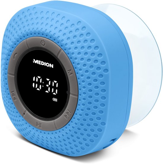 MEDIONÂ® LIFE E66554 Bluetooth Douche Radio (blauw)