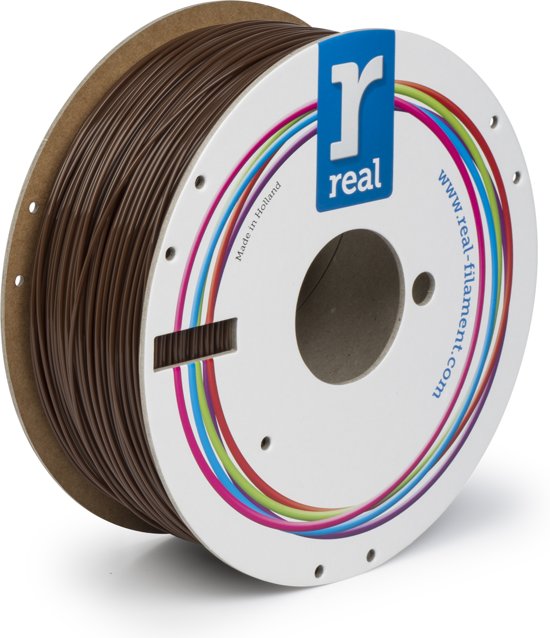 REAL Filament PLA bruin 1.75mm (1kg)