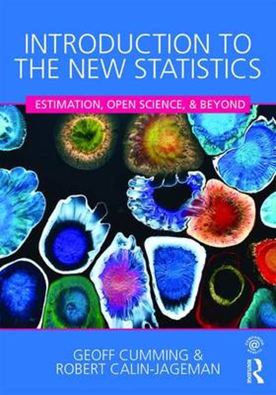 Summary: Introduction to the new statistics 