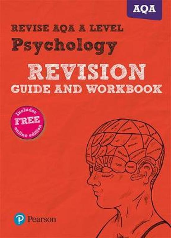 Revise AQA A Level Psychology Revision Guide and Workbook