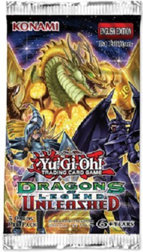 Afbeelding van het spel Yu-Gi-Oh! Dragons of Legend Unleashed booster pack