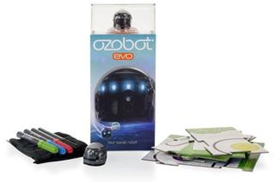 Thumbnail van een extra afbeelding van het spel Ozobot Evo - Educatieve Smart Robot - Titanium Black