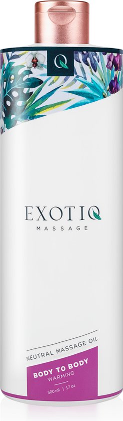 Exotiq Body To Body Verwarmende Massageolie - 500 ml
